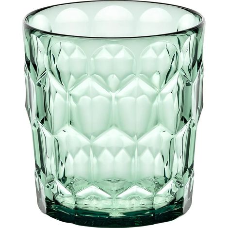 GUZZINI Bicchiere Basso Decoro 3 Vanity Bio-Based D 8,5 Cm 360 Cc Verde (1/5)