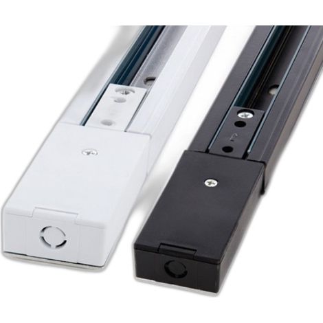 Rail Monophasé Renforcé 1 mètre Blanc - Ledme - LM3201 (1/4)
