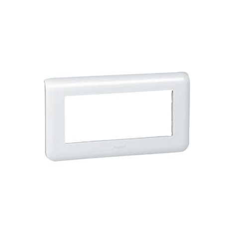 Placa de acabado Legrand mosaic 5 módulos termoplástico IK04
