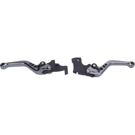 Paire de leviers de frein et d'embrayage courts réglables en alliage d'aluminium, remplacement pour Scrambler 400X 2023 – 2025 Ti Color (1/5)