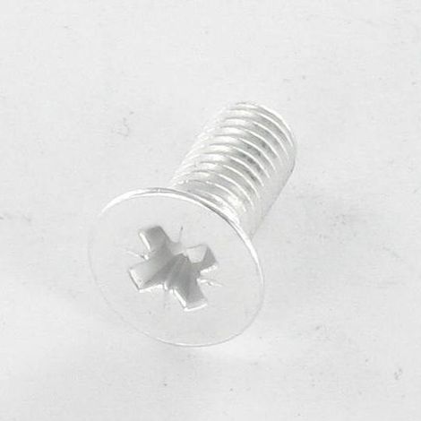 Vis métaux Tête fraisée Pozi N°2 M5X12 Aluminium-10 pièces (1/2)