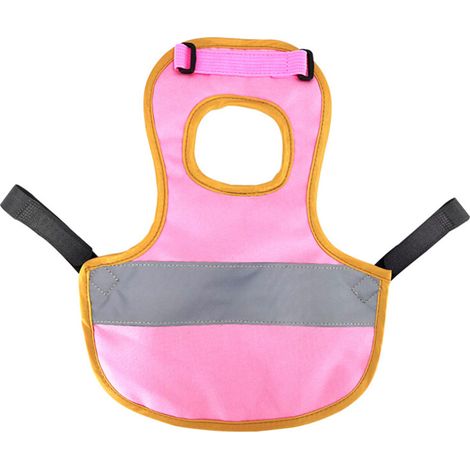 Vêtements pour poules, gilet réfléchissant pour animaux de compagnie, tablier de selle pour poules, coussin de protection en plumes pour poules et canards (1/5)