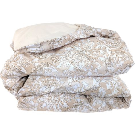 Housse de couette percale de coton collection PALAZZO 140x200 cm
