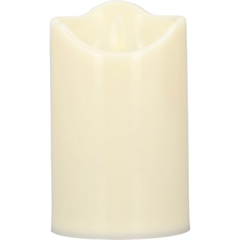 Bougie LED sans flamme pour décoration de mariage et fêtes, support électrique pour ambiance chaleureuse (1/5)