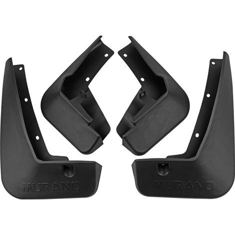 Mud flaps and mudguards suitable for Nissan Murano models 2015-2023.--DTEKGAZ