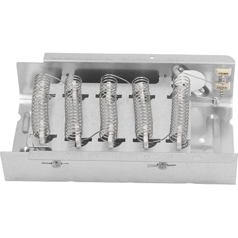 Kit de remplacement pour élément chauffant de sèche-linge : thermostat, fusible thermique et résistance. (1/5)