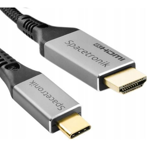Cavo USB-C 3.1 HDMI 4K Spacetronik KCH-SPA030 3 m (1/5)