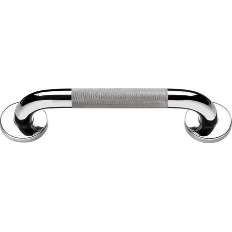 Barre d'appui WC Barre d’appui en Acier Inox Poignée de Baignoires Porte Serviette Mural 335mm (1/5)