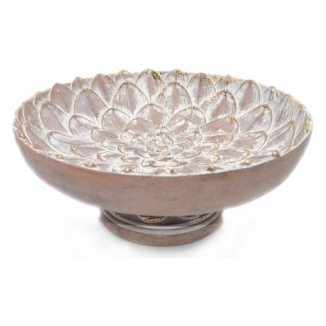 Centrotavola Decorativo Piatto PinoNoce in Resina 29,5 x 10 cm (1/2)