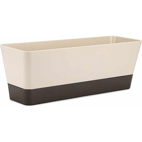 jardinière rectangulaire, pot de fleurs rectangulaire en plastique (1/5)