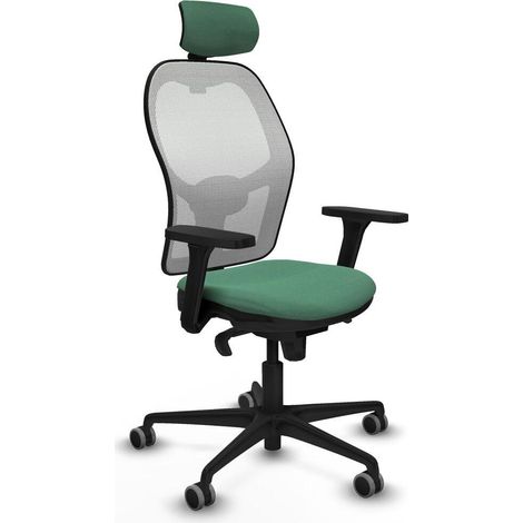 Piqueras y Crespo 3D036G2 Silla de oficina verde esmeralda (1/3)