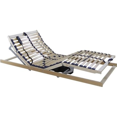 Sommier de relaxation électrique 100x200 cm 28 lattes