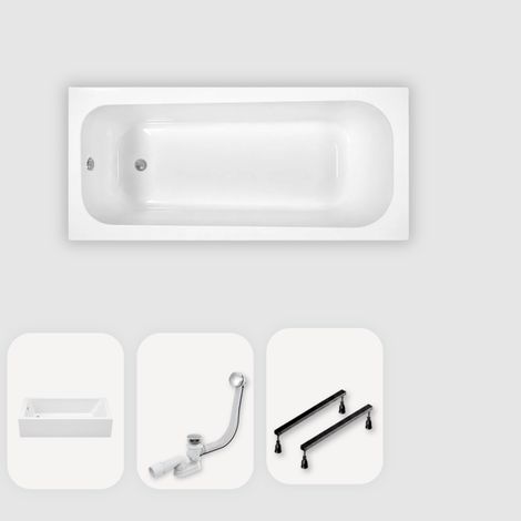 Baignoire OPTIKA 180x80 tablier (1/5)