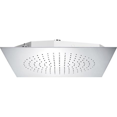 Soffione Doccia Oceano da incasso acciaio inox monogetto (1/2)