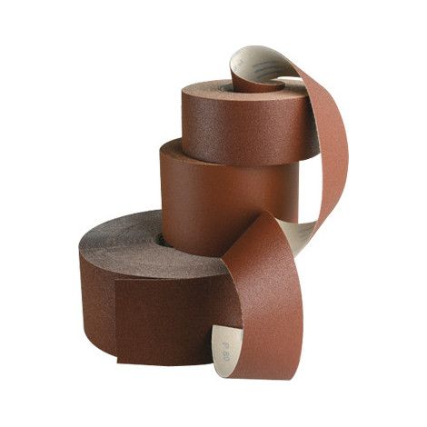 HOJA ABRASIVA CON VELCRO 'E 28V' Grano 180 - rollo mm 120x25