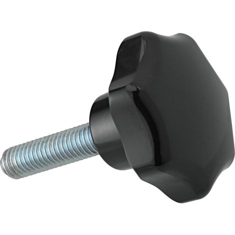 Fortis Sterngriff DIN6336A Duroplast, Form L, 32mm, M 6x30, Inhalt: 5 Stück