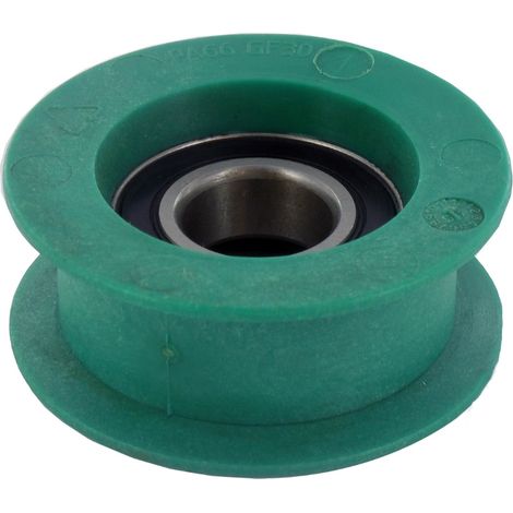 Poulie à gorge plate adaptable CASTELGARDEN pour tondeuses J92, TC92, TC102, TC122 – Ø ext 52mm, Ø int 15mm, H 15mm