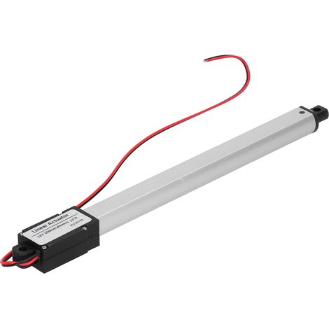 Linearantrieb 12 V, 150 mm, mit internem Endschalter, Geräuschunterdrückung und Kurzschlussschutz, Mini-Elektro-Linearantrieb, 8 mm/s - 70 N (1/5)