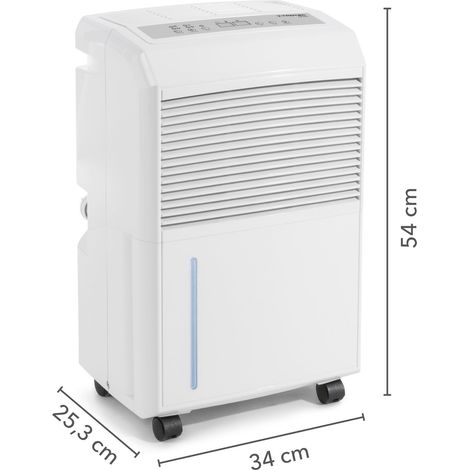 Trotec – Déshumidificateur TTK 90 E – Déshumidification max. 30 l/j – Pour pièces jusqu'à 90 m² – Hygrostat numérique intégré – Débit d'air 240 m³/h — vue 4