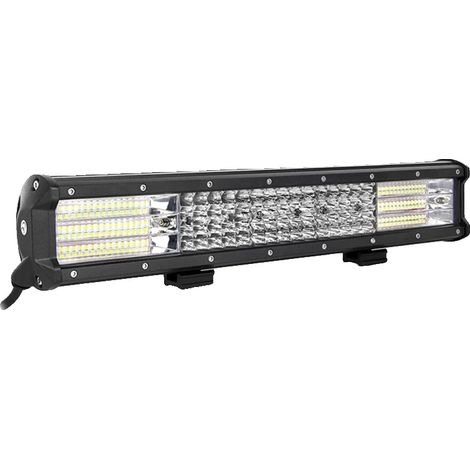 Barra de luz de alto brillo, construcción duradera, 17 pulgadas, 450 W, sin cables. (1/2)