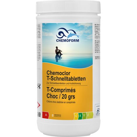 Chemoform Chemoclor T-Schnelltabletten 20 g zur Stoß- und Dauerchlorung 1 kg