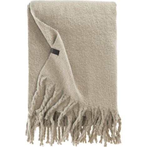 SCHÖNER WOHNEN Plaid PLENTY - 1 Stück 140x200 cm, Beige
