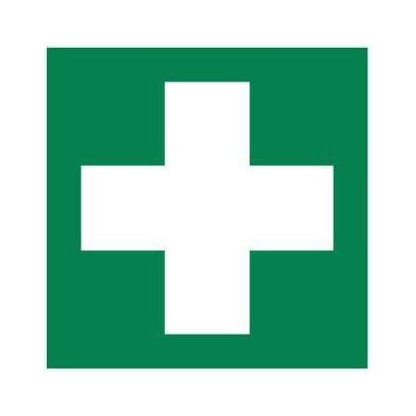 Hinweisschild Erste Hilfe langnachleuchtend sk 200x200mm PVC