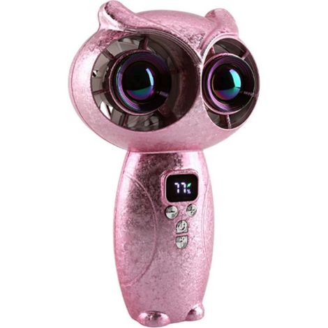 Ventilateur rechargeable réglable à 100 vitesses, portable, sur pied, avec veilleuse LED et grille de sécurité enfant, léger et rafraîchissant, idéal pour la maison, les voyages et l'extérieur. (1/3)
