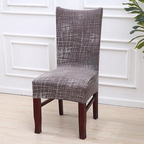 housse De Chaise Salle Manger Extensible Housse De Chaise Universelle Lavables,couverture De Chaise Facile Nettoyer Pour Dcor Salle Manger Htel (1/5)