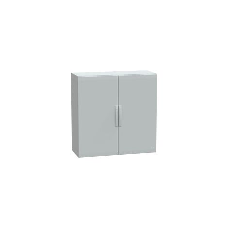 Armadio in poliestere, Thalassa PLA, porta piena, totalmente chiuso, 1000x1000x420mm, IP65, IK10 - NSYPLA10104G