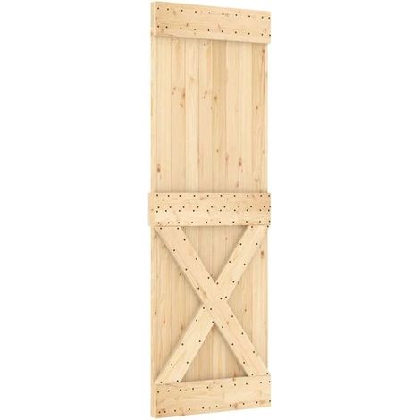 Porte NARVIK en pin massif naturel 70 x 210 cm