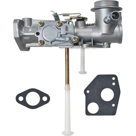 FLITI Carburetor Replacement Kit for Lawnmower Engine, Compatible with Part Numbers: 299437, 297599, 130200, 100200, 130201, 130202, 130207 (1/4)