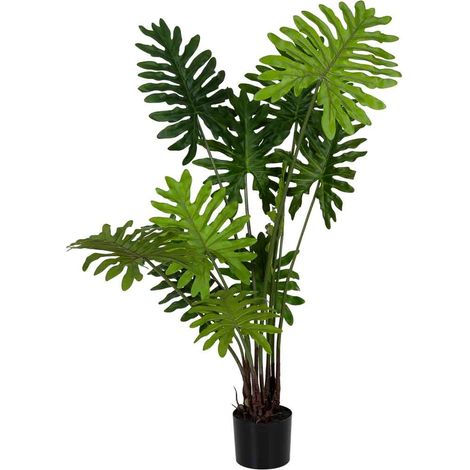 Guembé artificial con 12 hojas verde 104x104x130