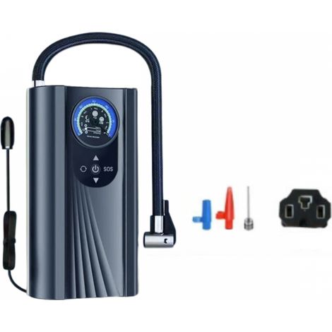 Pompe à air de voiture rechargeable petite pompe à air de voiture pompe à air électrique portable pour pneus (1/5)