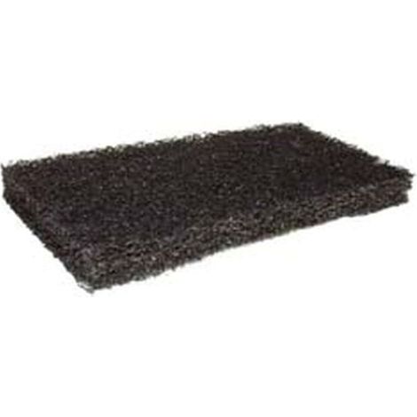 Feltro ricambio per frattoni nero - cm.12x25 - 12 pz