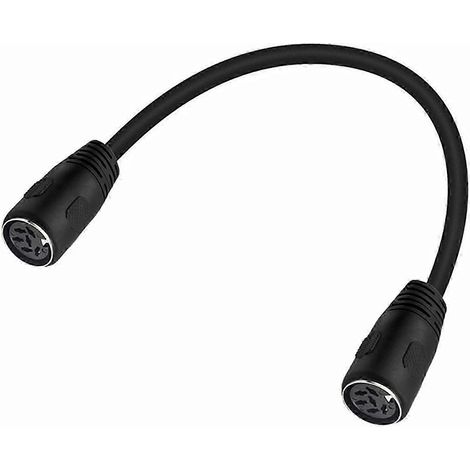 Câble adaptateur DIN 6 broches femelle-femelle pour la réparation d'équipements audio industriels (multicolore) (1/5)