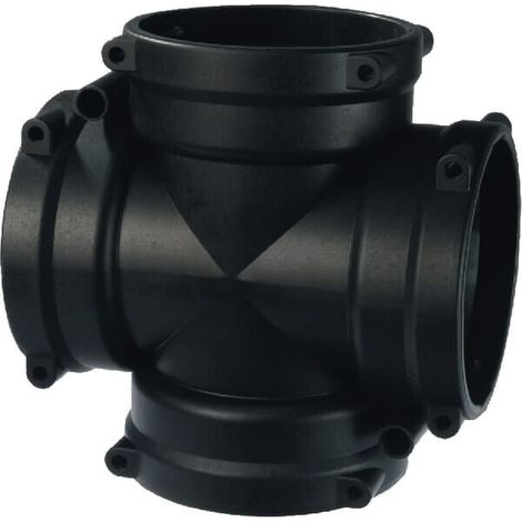 Tubo en cruz con rosca hembra T3F ARAG 159033