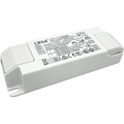 Driver LIFUD Dimmable 1-10V 220-240V Sortie 9-42V DC 250-500mA 21W No Flicker LF-AAA020B0500-42