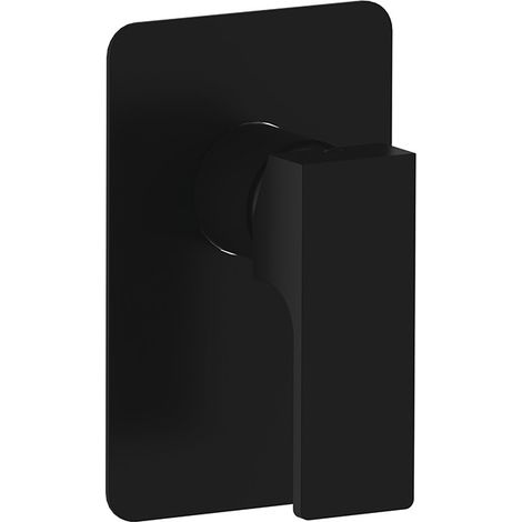 Miscelatore incasso vasca o doccia nero opaco serie Absolute (1/3)