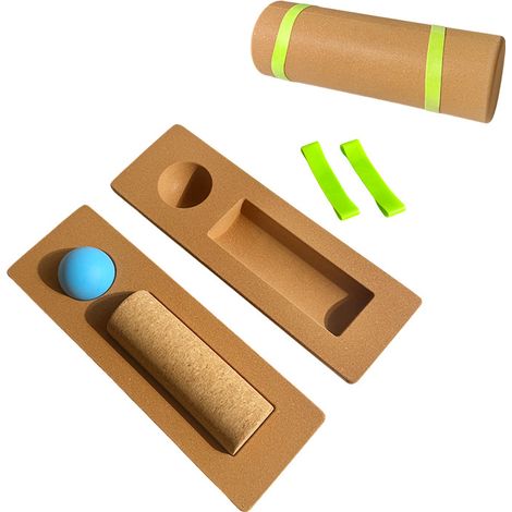 Balance Board Mallow Proprioception trainer foot Strengthening trainer avec balle et bande de résistance pour améliorer l'équilibre, la stabilité et la force du pied (1/5)