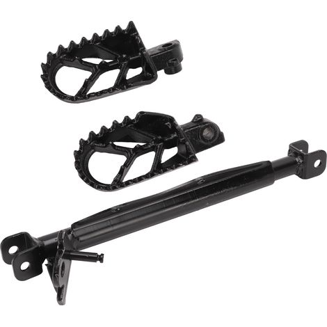 Motorrad-Fußrasten mit Montagehalterungen für CRF50, XR50, XRF70, CRF70 Pit Bike, Trail, Dirt, Motocross – Robustes Fußrasten-Set (1/5)