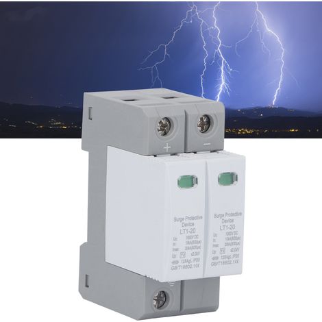 LT1-20 DC-Photovoltaik-Überspannungsableiter 1000 V 10 kA-20 kA/2P (1/5)