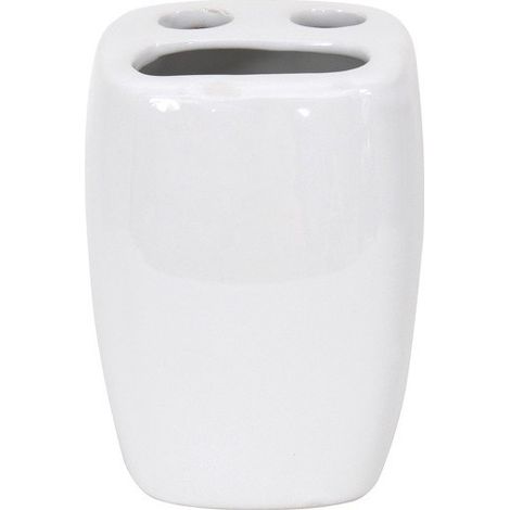 Portacepillos Cerámica CLASSIC Blanco MSV (1/3)
