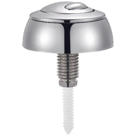 Adjustable silver flush button for Optima 49 dual flush systemHigh quality enhances quality of life. (1/5)