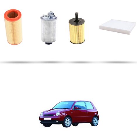 Kit tagliando 4 filtri compatibile con Vw Lupo 1.4 TDI 55kw dal 1999 (1/5)