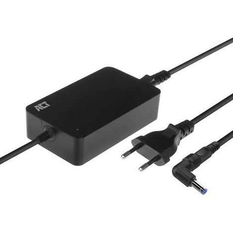 Cargador para portátil para portátiles de hasta 15,6", 65W, modelo delgado, 8 puntas