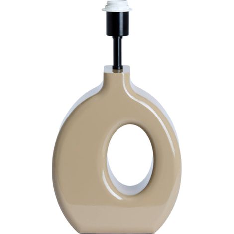 Light & Living - tischlampe - KANTI - crème - holz - einzelne (1/3)