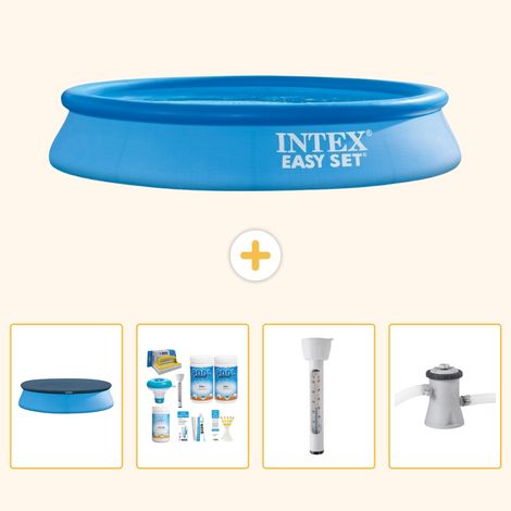 Intex Piscine Easy Set Ronde - 305x61 cm - 5-pièces S52 (1/5)