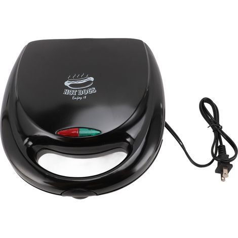 850W Hot Dog Waffle Maker, Fast Heating, Automatic Temperature Control, Non-Stick, Easy to Clean, 6 Hot Dog Makers for Party Restaurants, US Plug (1/5)