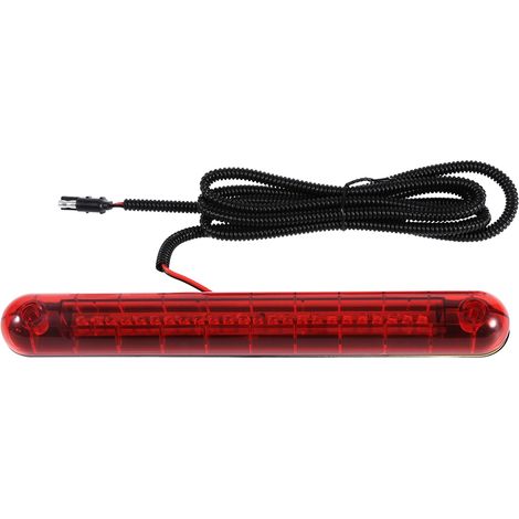 Luce freno universale a LED rossa, terza luce posteriore a 24 LED con montaggio alto per auto 12V, di DEBUNS (1/5)